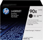 CE390XD HP TONER CARTRIDGE 90X, DUAL PACK HP 90X