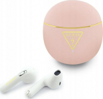 Headphones TWS Guess Gold Line Triangle pink