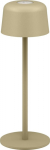 Wentronic Wireless LED Table Lamp, Size S, 25 cm, beige - wi