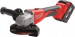 MILWAUKEE Angle Grinder 125mm z case, charger and two batteries M18 BLSAG125X-402X 4933492644