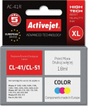 Activejet AC-41R Ink cartridge (replacement for Canon CL-41; Premium; 18 ml; color)