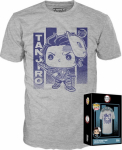 Funko Boxed Tee: Demon Sleyer - Tanjiro with Wisteria (XL)