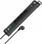 Brennenstuhl Premium-Line power strip 4 jack 1.8 m czarna (002302710000)