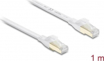 DELOCK RJ45 Flat ribbon patch cord Cat.8.1 U/FTP 40Gbps, 1m