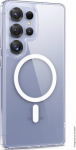 Swissten Clear Jelly MagStick Back Cace for Samsung Galaxy S25 Ultra 5G