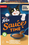 PUI PURINA Felix Sauce Time - wet cat food - 6x40g