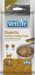 FARMINA Vet Life Cat Diabetic Creamy treat with Chicken & Tuna box &ndash; cat treat &ndash; 4x15g