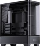 Jonsbo TK-5 Geh&auml;use, Midi Tower, ATX, Tempered Glass - schwarz