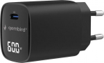 Gembird TA-UC-1C-PD60LCD-01-BK 60W USB Type-C fast charger, LCD, black | Gembird