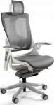 Unique Wau 2 NW41 office chair, charcoal/white mesh