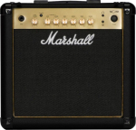 Marshall MG15GR Gold - 15 W guitar amplifier with reverb