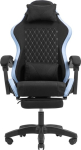 TACENS Mars Gaming MGC-X Fabric PC gaming chair Padded seat Black, Blue