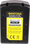 PATONA Replacement battery Milwaukee M18 2696-24, 48-11-1828 18 V 4000 mAh Li-Ion Black