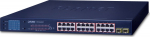 Planet 24-Port 10/100/1000T 802.3at, PoE + 2-P 1000SX SFP Gigabi