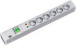 Bachmann power strip (Rack - mountable) - output terminals: 6 (CEE 7/4)