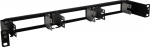 EFB Elektronik EFB-Elektronik - Patch Panel - Schwarz - 4U - 48.3 cm (19")