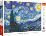 Trefl Puzzle 1000 Elements of Art Collection. Starry night