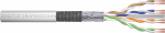 DIGITUS CAT 6 SF/UTP Twisted Pair Roh-Patchkabel, 305m,grau