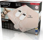 Adler Camry CR 7424 electric blanket 2x60W Beige Fleece
