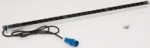 Listwa zasilająca Triton 19'' panel resolving 24x230V nest, 2m kabel, 16A IEC60309, czarny