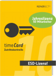 REINER SCT timeCard 10 ZuKo 50 MA 1 Year term