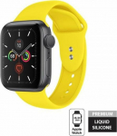 Crong Crong Liquid Band - Pasek do Apple Watch 38/40 mm (ż&oacute;łty)