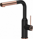 Kitchen faucet Quadron Angelina Q Line PullOut matt black standing (84818011)
