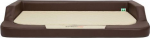 Hobbydog L (R1) Den Medico Lux (Leather) Brown Z A beige mattress