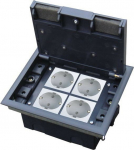 Alantec Puszka podłogowa (floorbox) 4M (45x45) adjustable depth, do technical floor (spout optional)