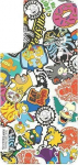 Samsung Panel back to the case Frame Cover do Galaxy S22 - SIMPSONS (Faces) [H]
