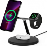 BELKIN 3-IN-1 WIRELESS CHARGER FOR, IPHONE 12/13 SERIES WITH MAGSAFE