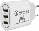 Maclean Charger QC 3xUSB MCE479W