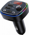 Vakoss TC-B439K FM transmitter 87.5 - 108 MHz Bluetooth/USB Black