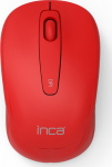 INCA Wrls Mouse 1600DPI/4Tasten/2.4GHzUSB-A/Silent rt