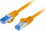 Lanberg PATCHCORD KAT.6A S/FTP LSZH CCA 0.25M ORANGE FLUKE PASSED LANBERG