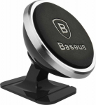 Baseus Baseus Magnetic car phone holder (srebrny)