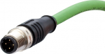 METZ CONNECT M12 - Netzwerkkabel - M12 (4-pole) (M)