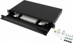 LANBERG 19" Fiber Patchpanel 1U 24xST/24xFC sw