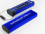 iStorage datAshur PRO+C memory USB 128 GB USB Type-C 3.2 Gen 1 (3.1 Gen 1)