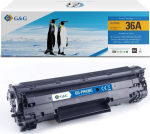 G&G Compatible toner z HP CE285A, CB435A, CB436A, CE278A, Canon CRG128, 7, NT-PH435LCU, black, 3000s