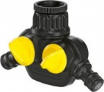 K&auml;rcher 2.645-199.0 - A joint connector - sprinkler system - Kunststoff - Schwarz - Gelb - 45&deg; - 25.4 / 2 mm (1 / 2")