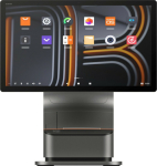 Sunmi T3 PRO MAX, NFC, 39.6cm (15.6"), Full HD, USB, USB-C, BT (BLE), Ethernet, WLAN, schwarz, orange