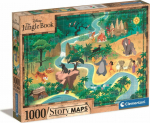 Clementoni Puzzle 1000 Jungle Book Story Maps elements