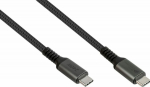 Alcasa Good Connections USB2.0 Lade/-Datenkabel (240W) USB-C 1m