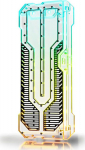 Singularity Computers Spectre 4 Elite Frontpanel, Acryl - transparent