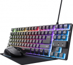 Trust GXT 794 - Keyboard and mouse set - TKL