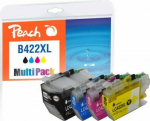 Peach Patrone Brother LC-422XL MultiPack compatible