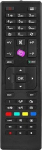 HQ LXP4870 TV remote control Vestel / Finlux / Hyndai / Telefunken / RC4870 / Black