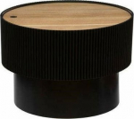 Atmosphera Coffee table with storage ENOLA, round, &Oslash; 55 cm