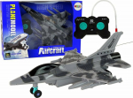 LeanToys Remote Control Jet Pilot Gray